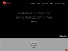 Tablet Screenshot of 3dprintingsystems.com